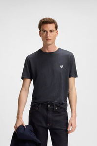 <b>Summer</b> Short-Sleeved <b>T</b>-<b>Shirt</b> <b>Mens</b> High Quality Embroidered logo Round Neck 100% Pure Cotton Manufactured By Huzaifa Products - Product Image 3