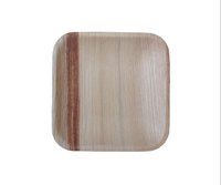 Nouvelles assiettes jetables en bois de feuille d'arec, écologiques et biodégradables, vaisselle de fête du Bangladesh