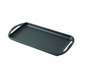 Bandeja de Servir de Aluminio con Recubrimiento de Polvo Negro de la Mejor Calidad, Plato Decorativo de Diseño Moderno para Mesa, Almacenamiento de Alimentos, Decoración del Hogar - Product Image 1