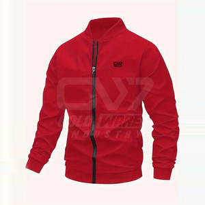 แจ็คเก็ตแทรคดีไซน์ตามสั่งแจ็คเก็ตแทร็กวัสดุที่ดีที่สุด - Product Image 1