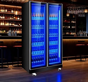 Tủ rượu hợp thời trang bingke, hộp trưng bày đồ uống sang trọng, tủ đông lạnh, tủ đông thương mại, tủ lạnh ba cửa - Product Image 1