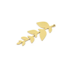 Colgante de latón hecho a mano, joyería de alta calidad, suministro de joyería al por mayor, colgante de moda, colgante artesanal elegante - Product Image 5