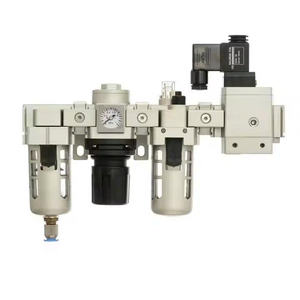 HAV2000 HAV3000 HAV4000 HAV5000 Series Válvulas de arranque suave 1/4 pulgadas 220VAC Modularmente conectadas a la unidad F.R.L - Product Image 2