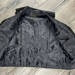 Vintage cuir gilet hommes noir chrétien motard patchs broderie Moto Top qualité sur mesure nouveau Style 2025 gilets personnalisés - Product Image 4