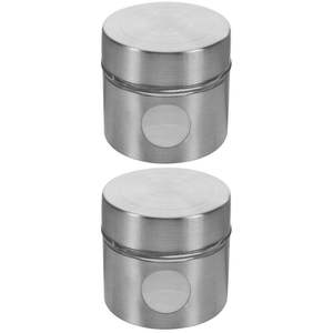 Vaisselle en métal massif Pot à sucre pour la décoration intérieure Bocal à biscuits Boîte de rangement pour la cuisine - Product Image 5