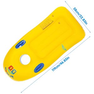 Tabla de Surf Inflable Más Vendida, 47 Pulgadas, Tabla de Bodyboard para Piscina y Playa con Asas, Tobogán Acuático, Juguete de Verano - Product Image 2