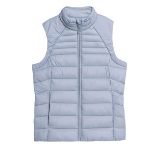 Slim Ultra light casual <b>Women</b> Puffer <b>Vest</b> loss fit Sleeveless waterproof winter Reversible Outerwear with Pockets Puffer <b>Vest</b> - Product Image 3