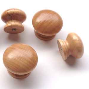 ลูกบิดทองเหลืองแบบไม้ถูมือจับลูกบิดประตูตู้อุปกรณ์เฟอร์นิเจอร์ทำมือ - Product Image 4