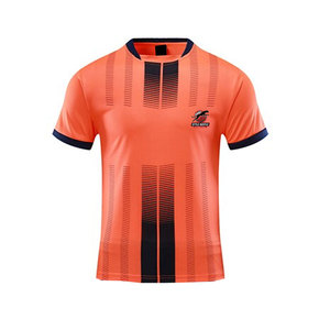Camiseta de Fútbol Transpirable y Ligera de Talla Personalizada, de Alta Calidad, la Más Vendida, Precio al por Mayor, Hecha en Pakistán - Product Image 1