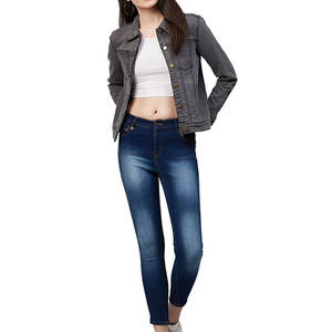Chaquetas vaqueras de mujer de nuevo diseño con estilo 100% algodón de secado rápido transpirable inviernos Chaquetas vaqueras de mujer más vendidas de Pakistán - Product Image 4