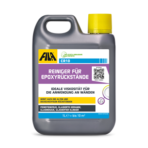 FILA Solutions CR10 Epoxy Residue Remover Liquid for Ceramic <b>Tile</b> Glass Mosaic High Viscosity Eco-Friendly 1L - Product Image 1