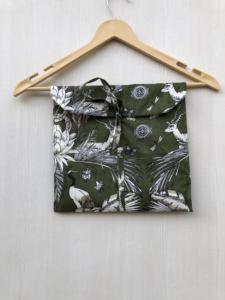 ชุดนอนผู้หญิงลายดอกไม้สไตล์อินเดีย ชุดนอนพิมพ์ลาย ชุดนอนใส่กลางคืน ชุดออกงาน ชุดของขวัญคริสต์มาสสำหรับเธอ - Product Image 4