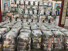 Dark Colored T Shirt Cotton Rags 100% Cotton Waste Cloth <b>Wiping</b> - Product Image 2