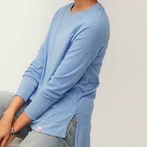 เสื้อสเวตเตอร์สวมหัวสำหรับผู้หญิงเสื้อสเวตเชิ้ตแบบกำหนดเองไหล่ตกเสื้อสเวตเชิ้ตระบายอากาศใส่สบาย - Product Image 2