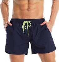 Shorts de Surf para Hombre, de Secado Rápido, Spandex/Nylon, Estampados, Personalizados, con Logotipo, Cintura Elástica, Anti-UV, Impermeables, Elásticos en Cuatro Direcciones