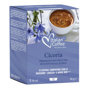 12 Cápsulas de Café Italiano Soluble con Achicoria compatibles con Lavazza A Modo Mio* - Product Image 1