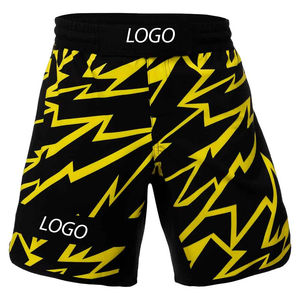 MMA <b>Shorts</b> Breathable Men <b>Short</b> Knee Length Men MMA <b>Shorts</b> For Sale Made In Pakistan - Product Image 1