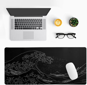 Tapis de protection multifonctionnel pour bureau d'ordinateur, grand tapis de souris pour clavier et souris avec surface lisse résistante à l'eau - Product Image 3