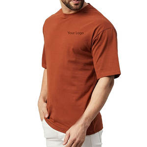 Camisetas extragrandes ligeras ajustadas para hombre, camisetas extragrandes de Color sólido de alta calidad para hombre, camisetas extragrandes para hombre - Product Image 2