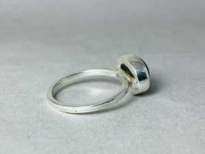 สินค้ามาใหม่เครื่องประดับเงินลาบราดอไรต์สีฟ้าแหวนเงินอัญมณีน่ารักดีไซน์แบบวินเทจแหวน925เงินสเตอร์ลิง - Product Image 5