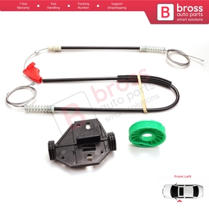 ชุดซ่อมมอเตอร์กระจกหน้าต่างด้านหน้าซ้าย รุ่น BWR5062 สำหรับรถตู้ Transporter T4 MK4 Eurovan Caravelle ปี 1990-2003 7D0959801 - Product Image 6
