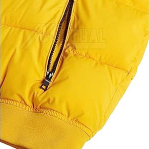 Chaqueta acolchada para hombre hecha a medida más vendida, último diseño con cuello con capucha, tela de lona al mejor precio - Product Image 5