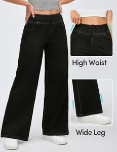 OEM 2025 Venta caliente de algodón transpirable moda mujer Pantalones Casual Cargo mujeres pantalones de mezclilla mujeres pantalones de pierna ancha Jeans - Product Image 5