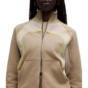 Chaqueta de Pana con Estampado de Moda Otoño 2025 para Mujer, Chaqueta Informal Transpirable con Lentejuelas, Chaqueta Vintage con Cremallera de Manga Larga, Sobrecamisa Elegante - Product Image 4