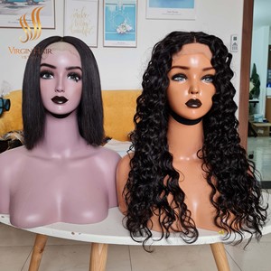 วิกผมมนุษย์วิกผมแบบลอนคลื่นน้ำเส้นผมสุดหรูแบบเวียดนามมีหนังติดลูกไม้ระดับ HD เป็นธรรมชาติมาก - Product Image 1