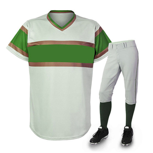 Usine directement UPF 50 + 100% uniforme de baseball de sublimation de polyester, maillot de baseball personnalisé - Product Image 6