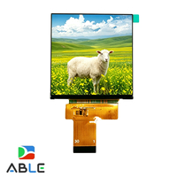 Pantalla LCD TFT Inteligente para el Hogar de 4 Pulgadas Cuadradas 720x720 IPS SPI+RGB de 50 Pines y 300 cd/m2 con Panel Táctil Capacitivo Opcional