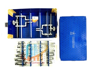 Juego de 38 Piezas de Alta Calidad OMI, Retractor Lumbar de Microdiscectomía McCulloch de Acero Inoxidable y Aluminio, Instrumentos Manuales para Cirugía de Columna Vertebral - Product Image 4