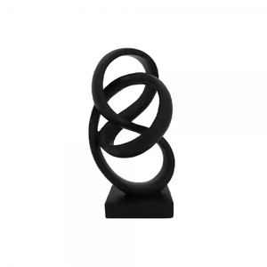 Esculturas Decorativas de Metal de Lujo en Color Negro a Precio Económico y el Mejor, Artesanía India Contemporánea de Metal Decorativa - Product Image 1