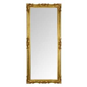 Ornate Antique Brass <b>Mirror</b> Frame with Luxury Detailing and Timeless Design Work for <b>Vintage</b>-themed Living Rooms - Product Image 5