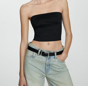 Top court pour femmes de meilleure qualité T Shirt Slim Fit Séchage rapide Couleur et taille personnalisées Crop Top pour les femmes - Product Image 1