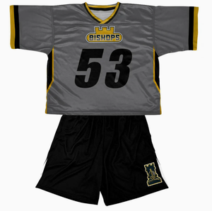 Custom manga corta Lacrosse uniformes elegante Impresión digital Jersey para hombres y mujeres OEM ODM servicio - Product Image 3