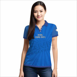 Ropa de verano, polos hechos de algodón, polos de talla grande para mujer, polos de estilo único para mujer - Product Image 3