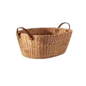 Multifunctional <b>Water</b> Hyacinth <b>Storage</b> Boxes & Bins with Handles Flexible Design & Sustainable Household <b>Containers</b> - Product Image 2