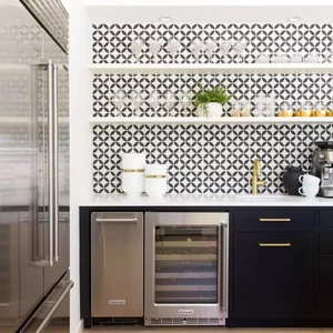 กระเบื้องเคลือบซีเมนต์เซรามิกทนกรด800X800mm รูปแบบดั้งเดิมใหม่ฉนวนกันความร้อนผนังพื้นกันลื่น - Product Image 1