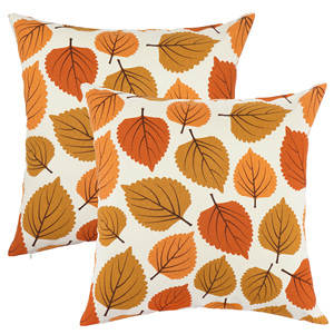 Hổ phách trang trại đệm bao gồm ngoài trời mùa Thu Hiên Patio băng ghế dự bị nhà ghế sofa trang trí in mùa thu Lá Phong dệt kỹ thuật - Product Image 1
