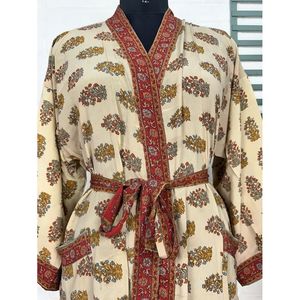 Kimono Vintage de Crepé de Seda, Ligero y Lujoso, Bata Suave y Cómoda, Regalo Perfecto para Mujer, para Usar por la Noche, Tejido para Primavera - Product Image 2