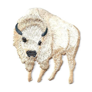 Écusson de broderie fer à repasser à la machine prêt à expédier à prix de gros de qualité supérieure Écusson brodé au design personnalisé à bas prix - Product Image 2