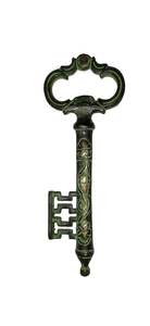 Abrebotellas de latón con forma de llave exportador de artículos de Bar de diseño vintage (antiguo) - Product Image 3