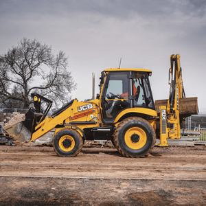 JCB รถตักดินดีเซล4DX ทนทานพร้อมยกสูงแขนขุดไฮดรอลิกขนาดกะทัดรัดเฟรมเครื่องยนต์สำหรับใช้ในการก่อสร้าง - Product Image 3