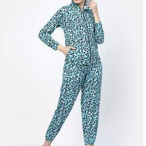 Conjuntos de chándal para correr con estampado de sublimación completa de alta calidad para mujer, chándal de invierno informal con opciones de talla grande - Product Image 5