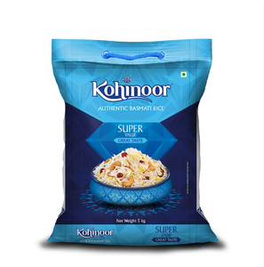 Kohinoor กระเป๋าบาสมาติกขนาด10กก. ยาวพิเศษ - Product Image 1