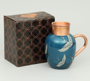 Mug élégant en cuivre pour Moscow Mule boit bière café thé cuisine rustique fait à la main Cocktail cadeau verres Premium tasse - Product Image 5