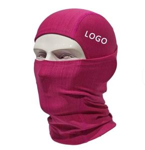 Nueva venta al por mayor capucha sublimada pasamontañas máscara de esquí transpirable Cagoule cubierta de cara completa pasamontañas de punto para hombres máscara de pasamontañas negro - Product Image 4