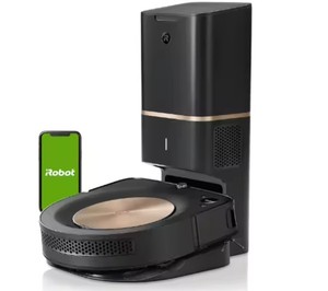 Aspirateur robot Rombas S9+ 9550 neuf, navigation par gyroscope, fonctions humides et sèches, alimenté par batterie, pour usage domestique et extérieur - Product Image 1