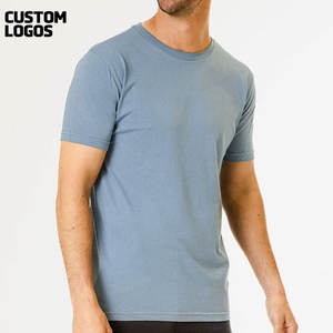 Camiseta Básica de Algodón 100% Transpirable, Cuello Redondo, Corte Holgado, Unisex, Personalizable al por Mayor - Product Image 4